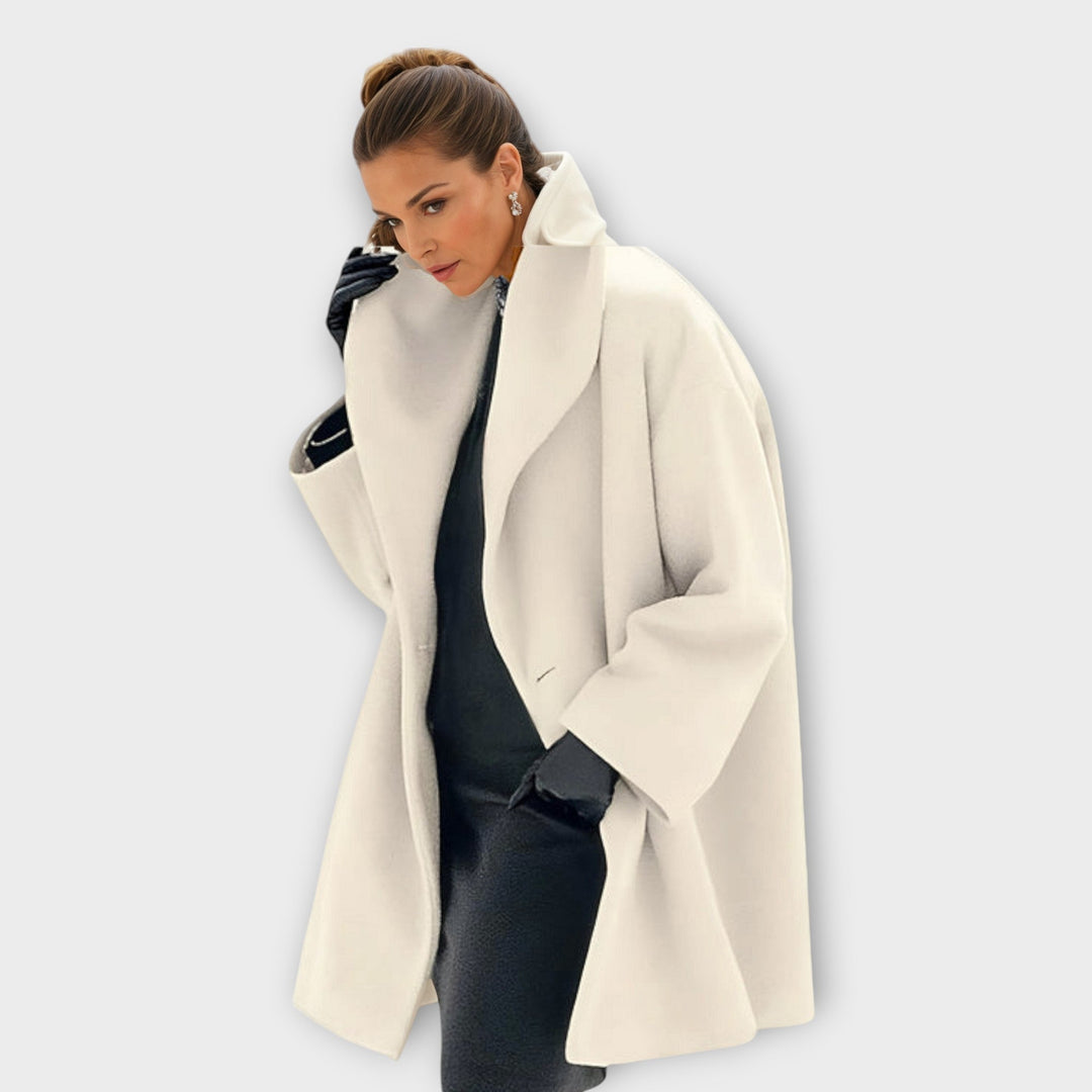 Manteau long coupe-vent chic pour femme