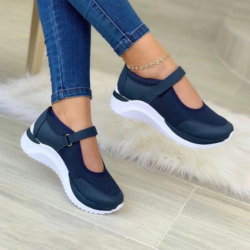 Chaussures orthopédiques pour femme à semelle de soutien