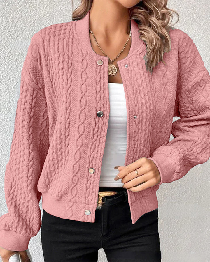 Lise | Gilet pull bomber élégant