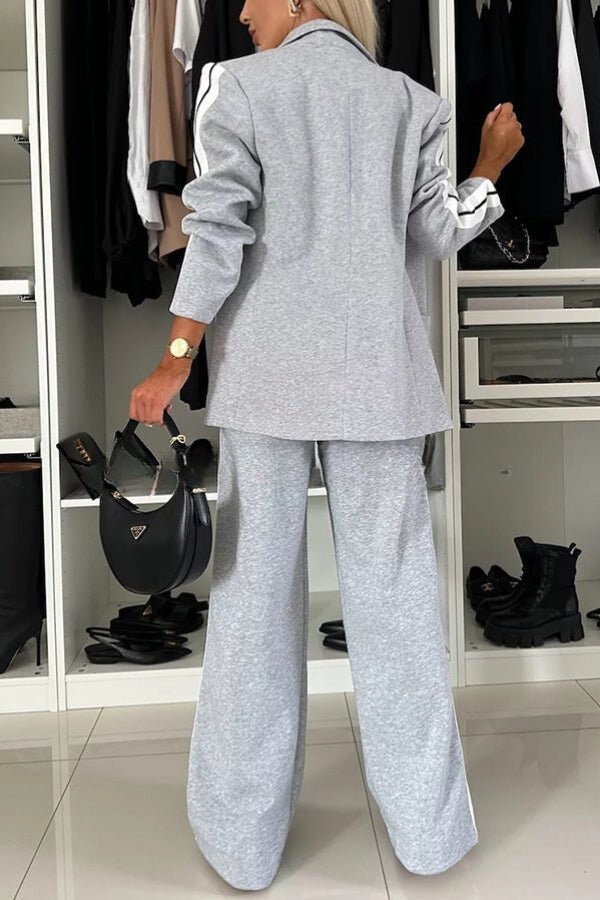 Superbe ensemble blazer et pantalon