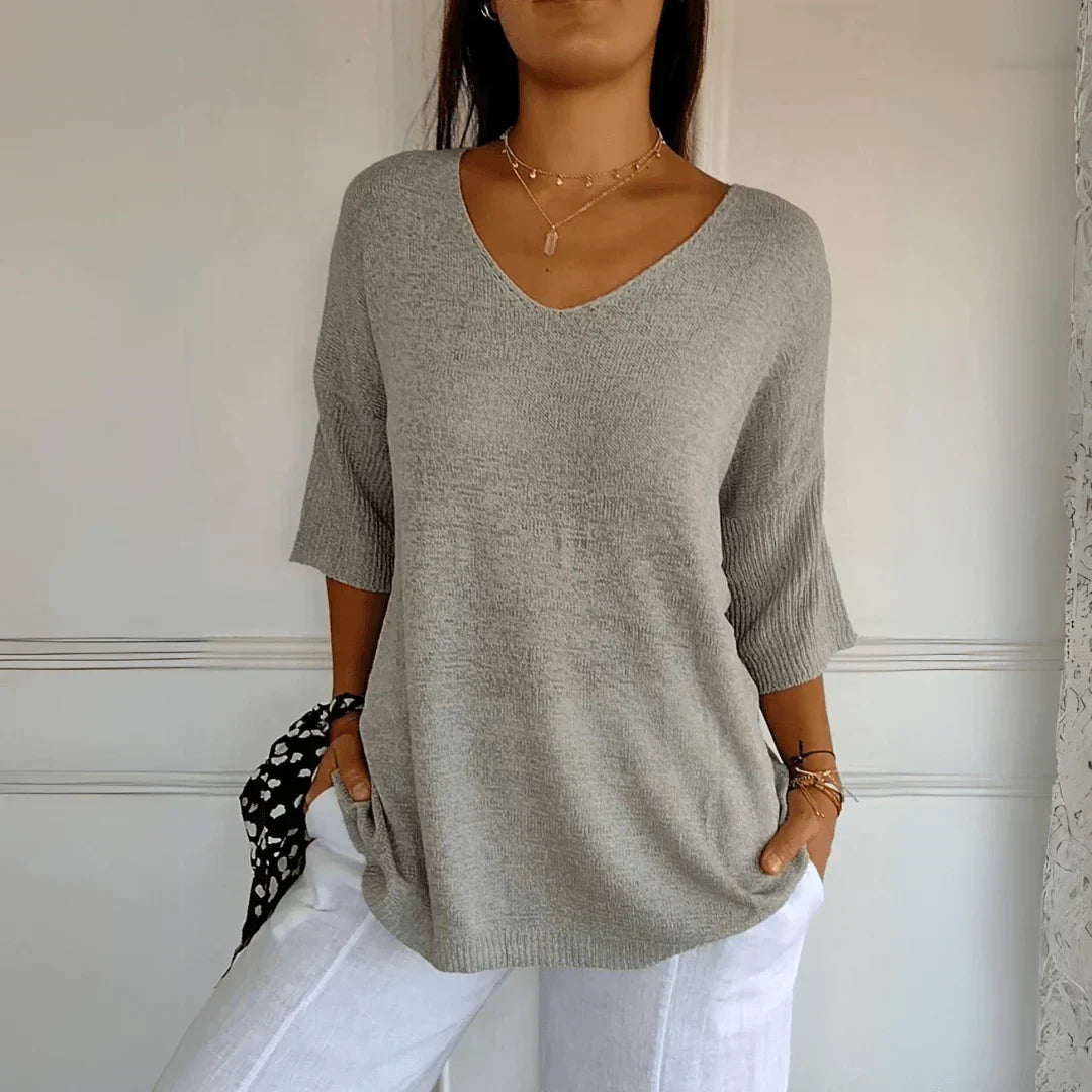 Blouse élégante avec une silhouette décontractée