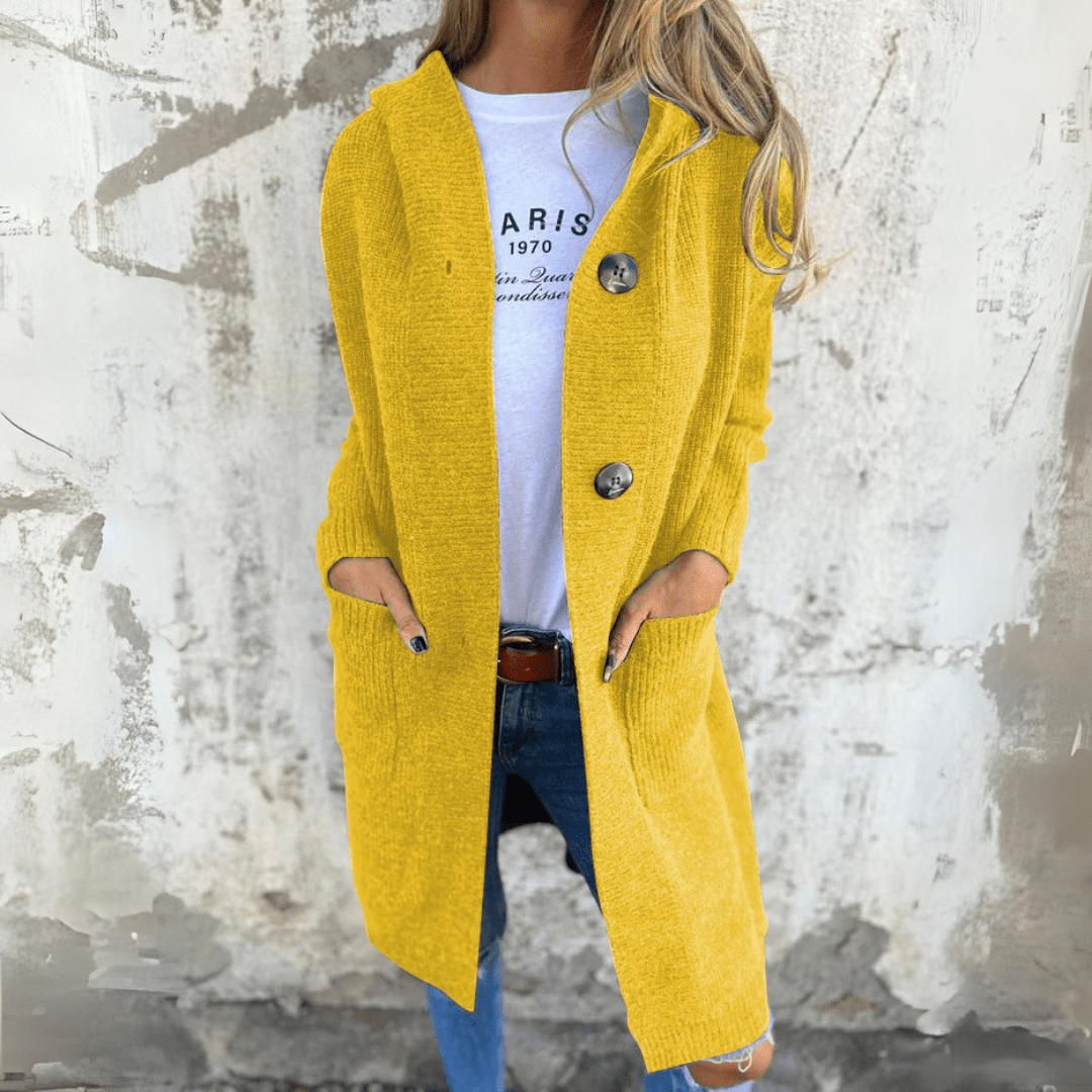 Élégante veste longue pour femmes