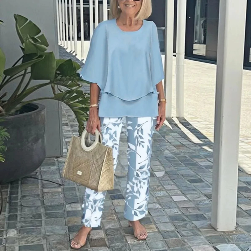 Ensemble 2 pièces Pantalon et Haut Imprimés