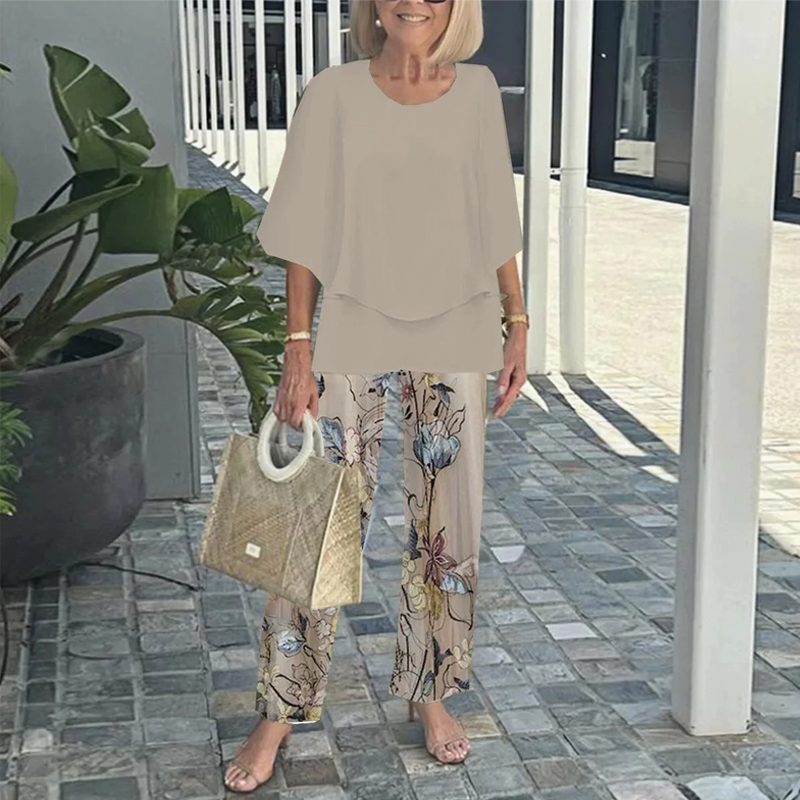 Ensemble 2 pièces Pantalon et Haut Imprimés