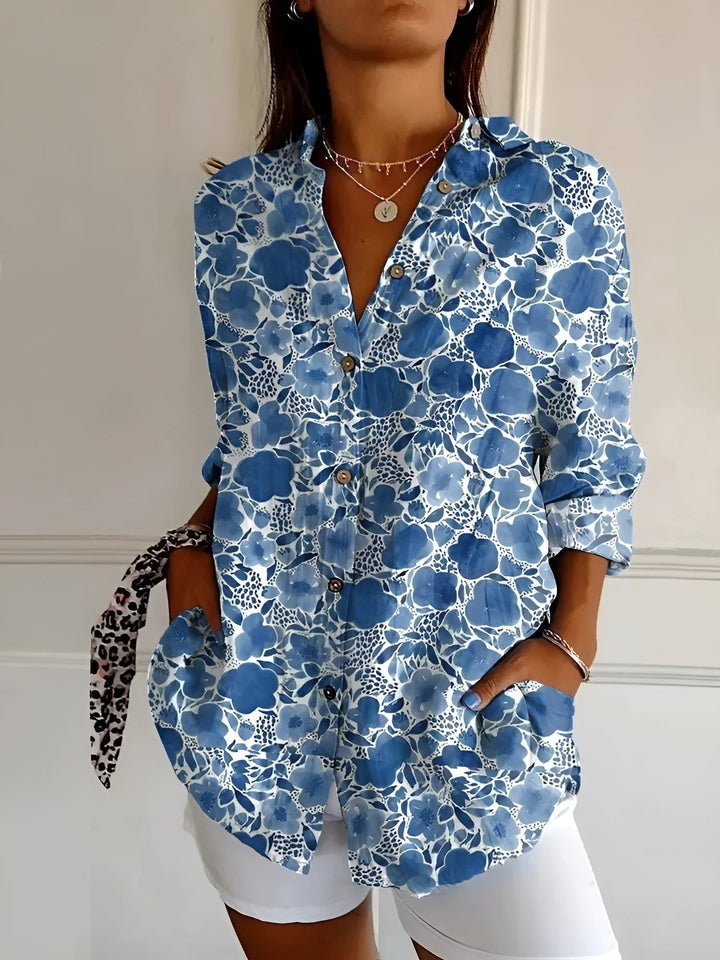 Blouse à boutons Élégance sans effort