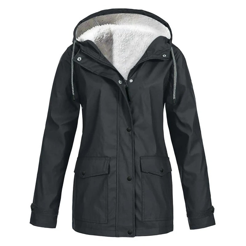 Veste de pluie coupe-vent pour femme